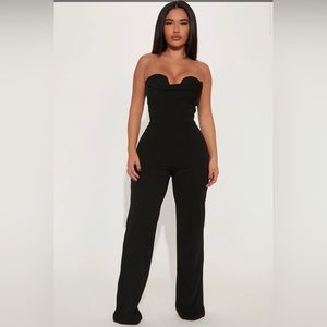 New FashionNova Black Jumpsuit